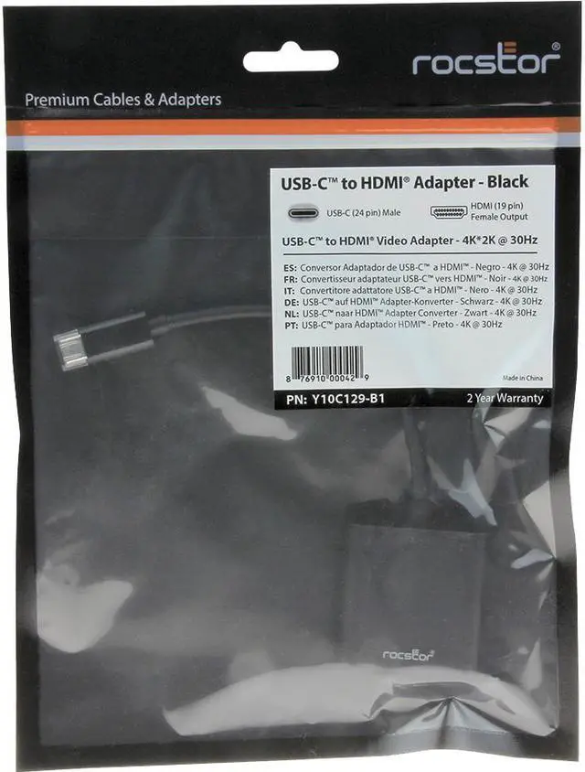 Alt view image 8 of 14 - 6FT USB-C TO 4K HDMI ADAPTER