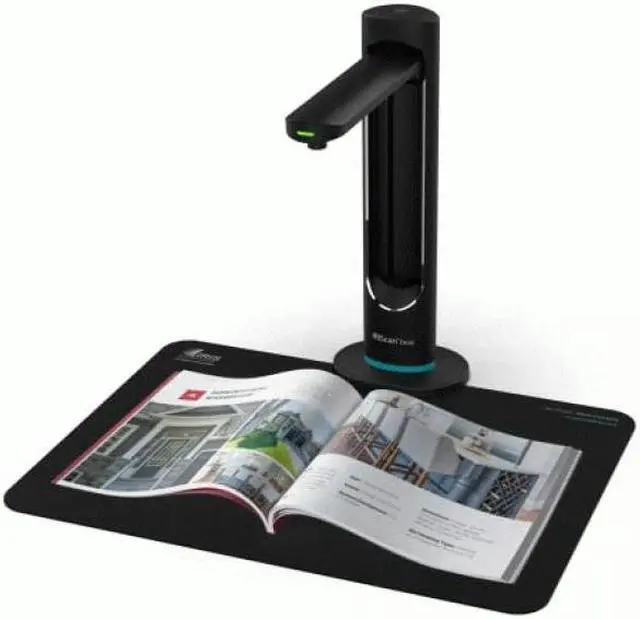 Main image of IRIS 462496 Desk 6 Business-Prof.Document, Receipt, Book Scanner, Auto-Flatten & Deskew, 32MP, Capture 11x17in, 136 Languages OCR, Text to Speech, PDF/Search, PDF/Word/Tiff/Excel, Video Distance Learn