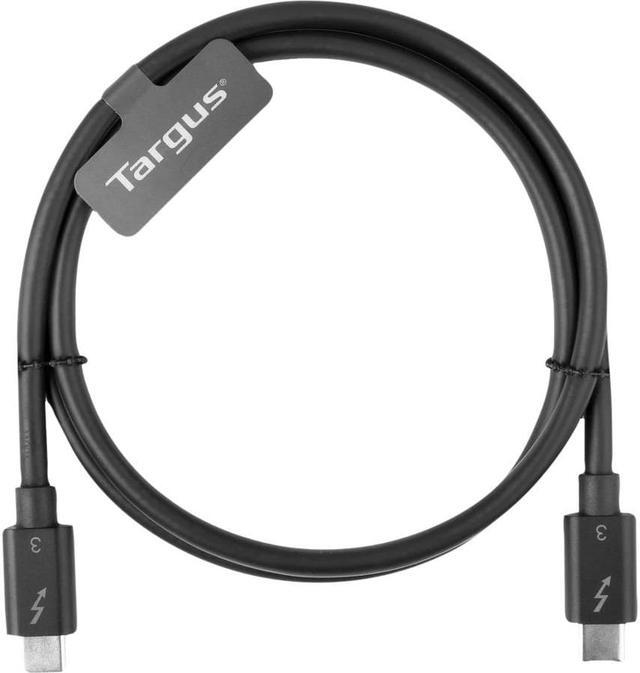 Alt view image 11 of 14 - Targus 0.8M USB-C Male to USB-C Male Thunderbolt 3 40Gbps Cable
