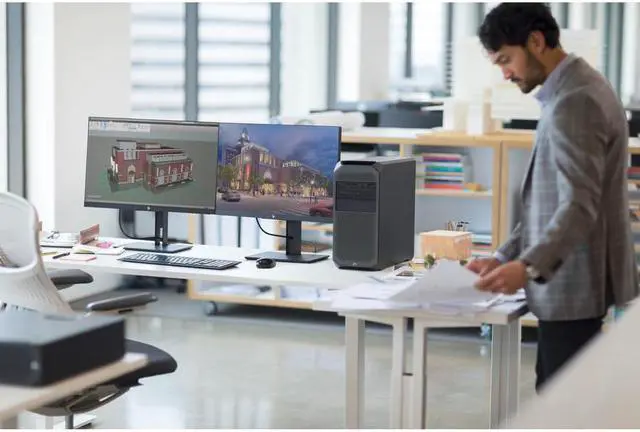 Alt view image 2 of 12 - HP Z4 G4 Workstation - Intel Xeon Quad-core (4 Core) W-2223 3.60 GHz - 16 GB DDR4 SDRAM RAM - 512 GB SSD - Tower - Windows 11 Pro - Serial ATA/600 Controller - 0, 1, 10 RAID Levels