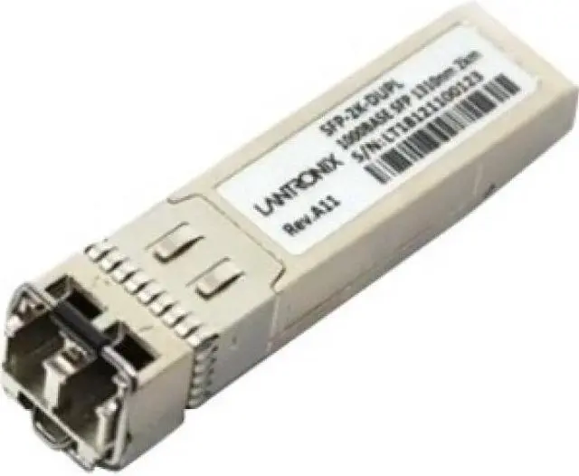 Alt view image 3 of 10 - Lantronix SFP Fiber Transceiver DUPLEX 2km 1000BASE-SX 1310nm SM