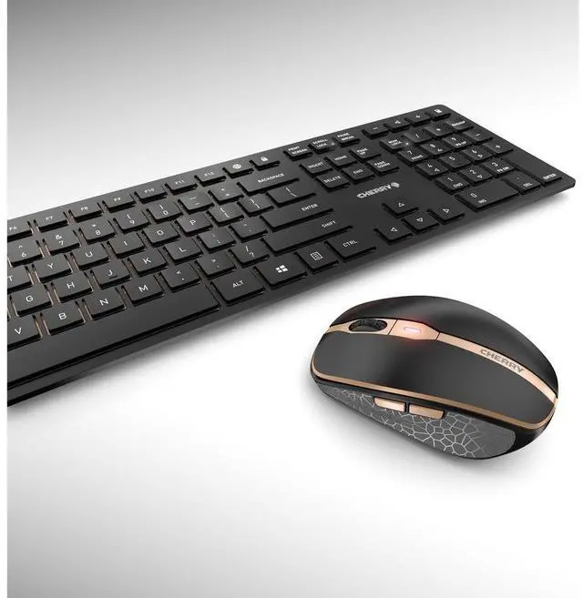 Alt view image 5 of 14 - CHERRY DW 9100 SLIM Rechargeable Wireless Desktop