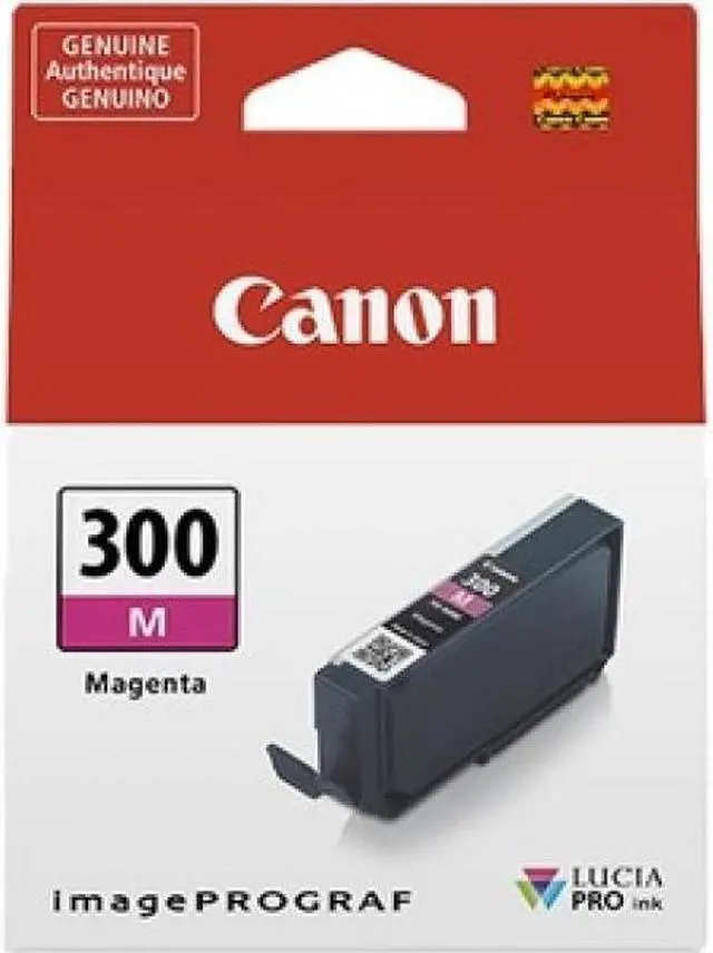 Alt view image 11 of 12 - Canon LUCIA PRO PFI-300 Original Inkjet Ink Cartridge Magenta 4195C002