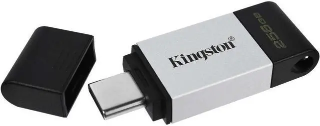 Alt view image 13 of 19 - Kingston DataTraveler 80 256GB USB 3.2 Gen 1 Type C Flash Drive DT80256GB