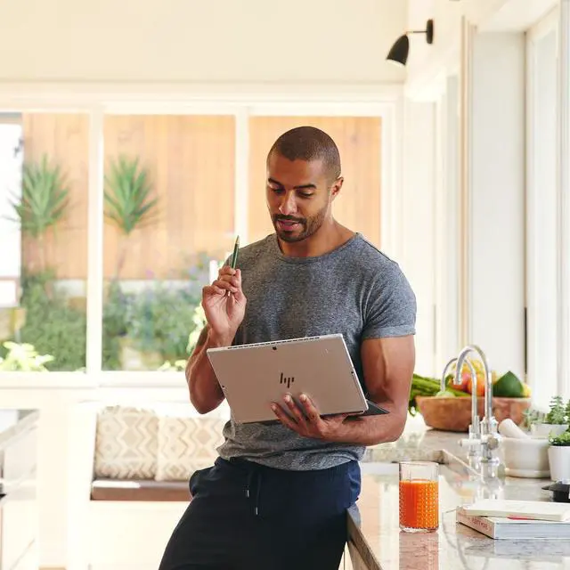 Alt view image 3 of 12 - HP Elite x2 G8 LTE Advanced 13" Detachable 2 in 1 Notebook - Intel Core i7 11th Gen i7-1185G7 Quad-core (4 Core) - 16 GB Total RAM - 512 GB SSD - Intel Chip - Intel Iris Xe Graphics - In-plane Sw