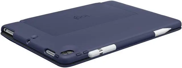 Alt view image 14 of 20 - Logitech Slim Combo Keyboard/Cover Case (Folio) for 10.5" Apple iPad Pro Tablet - Black - Spill - x