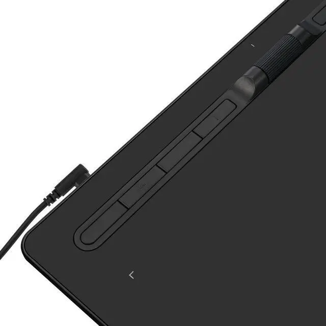 Alt view image 7 of 20 - Adesso 12" x 7" Graphic Tablet - Graphics Tablet - 12" x 7" - 5080 lpi Cable - 8192 Pressure Level - Pen - 1 - Mac, PC - Black
