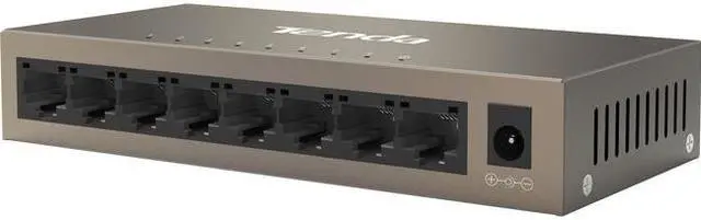 Alt view image 2 of 9 - tenda teg1008m, 8-port gigabit ethernet switch, home& enterprises network switch, plug-and-play, fanless ethernet splitter (mini size)