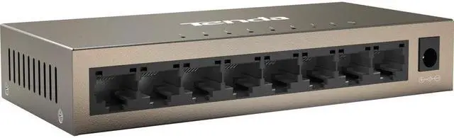 Alt view image 4 of 9 - tenda teg1008m, 8-port gigabit ethernet switch, home& enterprises network switch, plug-and-play, fanless ethernet splitter (mini size)