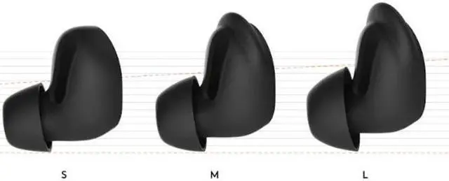 Alt view image 4 of 20 - Logitech Zone True Wireless - Stereo - USB Type A - True Wireless - Bluetooth - 98.4 ft - 20 Hz - 20 kHz - Earbud - Binaural - In-ear - Noise Cancelling, Omni-directional, MEMS Technology Microphone -