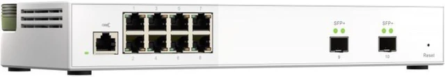 Alt view image 8 of 18 - QNAP QSW-M2108-2S 10-Port Managed Switch w/ 10GbE SFP+ Ports