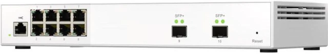 Alt view image 10 of 18 - QNAP QSW-M2108-2S 10-Port Managed Switch w/ 10GbE SFP+ Ports