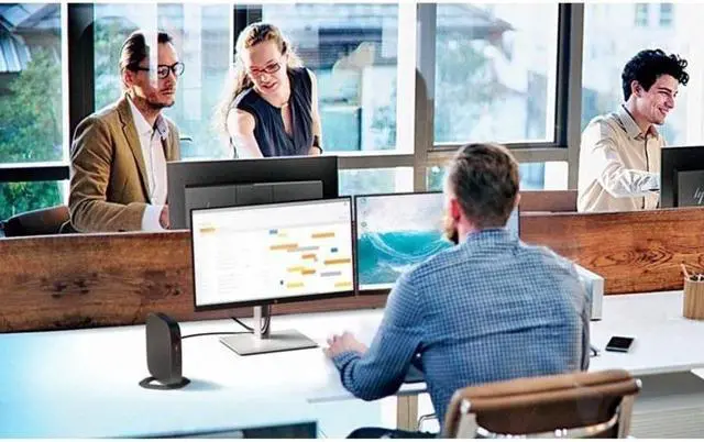 Alt view image 2 of 12 - HP t540 Thin Client Desktop PC AMD Ryzen R1305G Dual-Core Processor 1.50GHz 8GB 64GB Win 10 IoT in Black (BROWN-BOX)