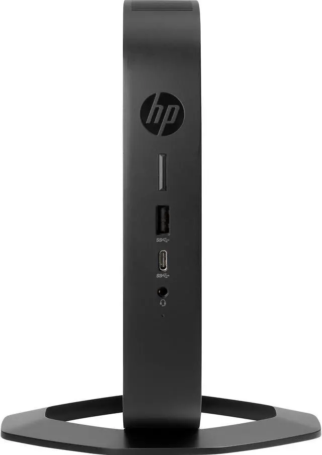 Alt view image 6 of 12 - HP t540 Thin Client Desktop PC AMD Ryzen R1305G Dual-Core Processor 1.50GHz 8GB 64GB Win 10 IoT in Black (BROWN-BOX)