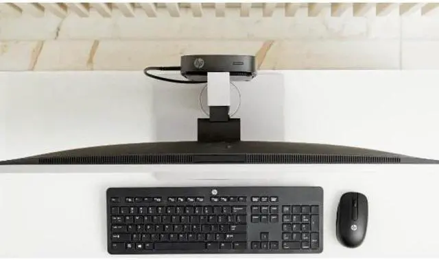 Alt view image 4 of 12 - HP t540 Thin Client Desktop PC AMD Ryzen R1305G Dual-Core Processor 1.50GHz 8GB 64GB Win 10 IoT in Black (BROWN-BOX)