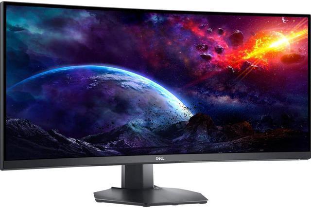 Alt view image 12 of 20 - New Dell S3422DW 34" WQHD 3440 x 1440  VA LCD Monitor 100 Hz 4 ms 21:9 Aspect Ratio 350 cd/m² Brightness 178°/178° Viewing Angles HDMI, DisplayPort