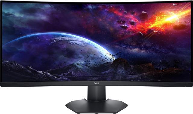 Alt view image 9 of 20 - New Dell S3422DW 34" WQHD 3440 x 1440  VA LCD Monitor 100 Hz 4 ms 21:9 Aspect Ratio 350 cd/m² Brightness 178°/178° Viewing Angles HDMI, DisplayPort