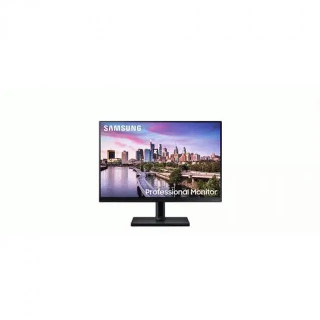 Alt view image 3 of 11 - Samsung F24T454GYN 24" Full HD 1080p Computer Monitor, 75Hz, IPS Panel, DVI, HDMI, USB Hub, DisplayPort, USB Built-in Speakers, Height Adjustable Stand