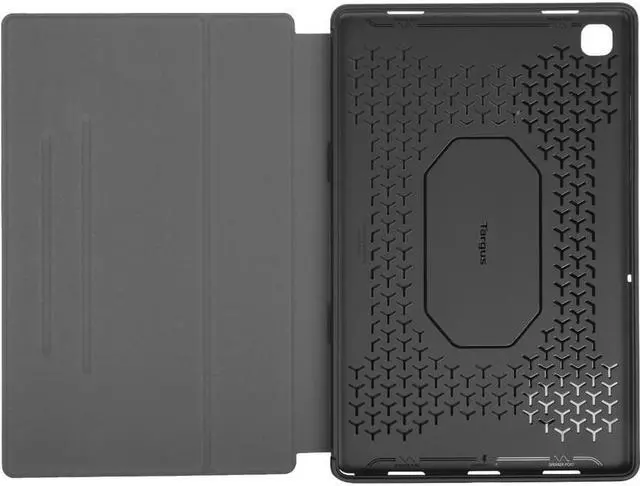 Alt view image 3 of 16 - Targus Click-In THZ887GL Carrying Case (Folio) for 10.4" Samsung Galaxy Tab A Tablet - Black/Charcoal