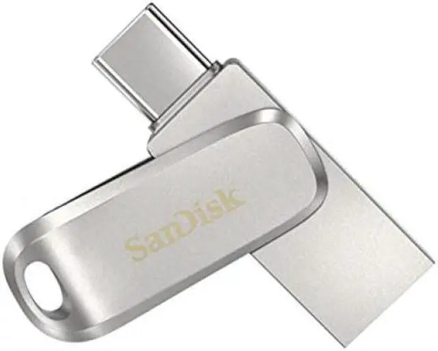 Alt view image 12 of 20 - SanDisk Ultra Dual Drive Luxe 64GB USB Type-C Flash Drive SDDDC4-064G-A46