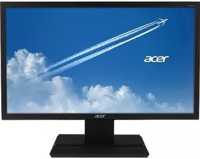 Alt view image 9 of 11 - Acer 19.5" 60 Hz TN HD+ Monitor 5 ms D-Sub, HDMI V6 V206HQL ABMIX