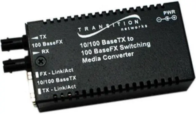 Alt view image 8 of 10 - Transition Networks Mini M/E-PSW-FX-02(SC) Media Converter