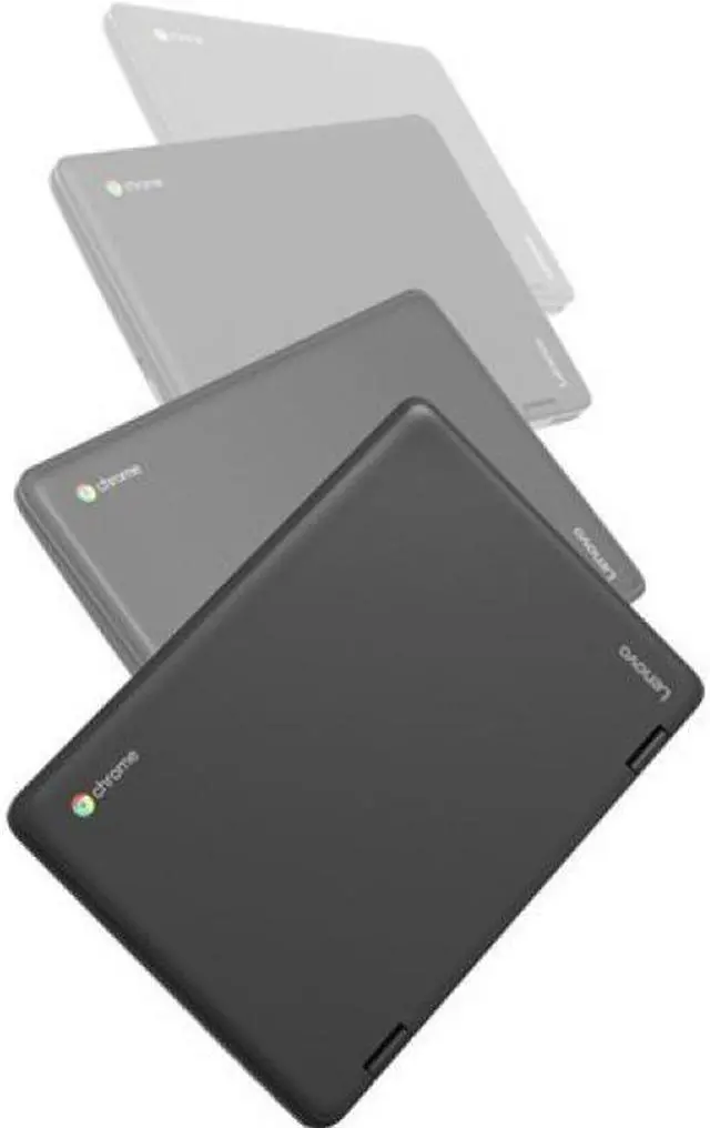 Alt view image 2 of 20 - Lenovo 300e Chromebook 2nd Gen 81MB007YUS 11.6" Touchscreen Chromebook - HD - 1366 x 768 - Intel Celeron N4020 Dual-core (2 Core) 1.10 GHz - 4 GB Total RAM - 4 GB On-board Memory - 32 GB Flash Me