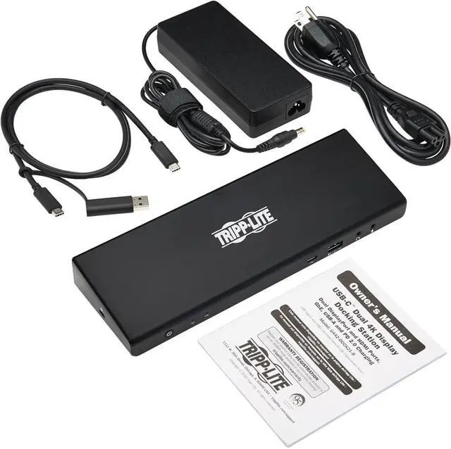 Alt view image 12 of 20 - Tripp Lite 5K 60Hz USB C Dual Display Dock U442DOCK21B