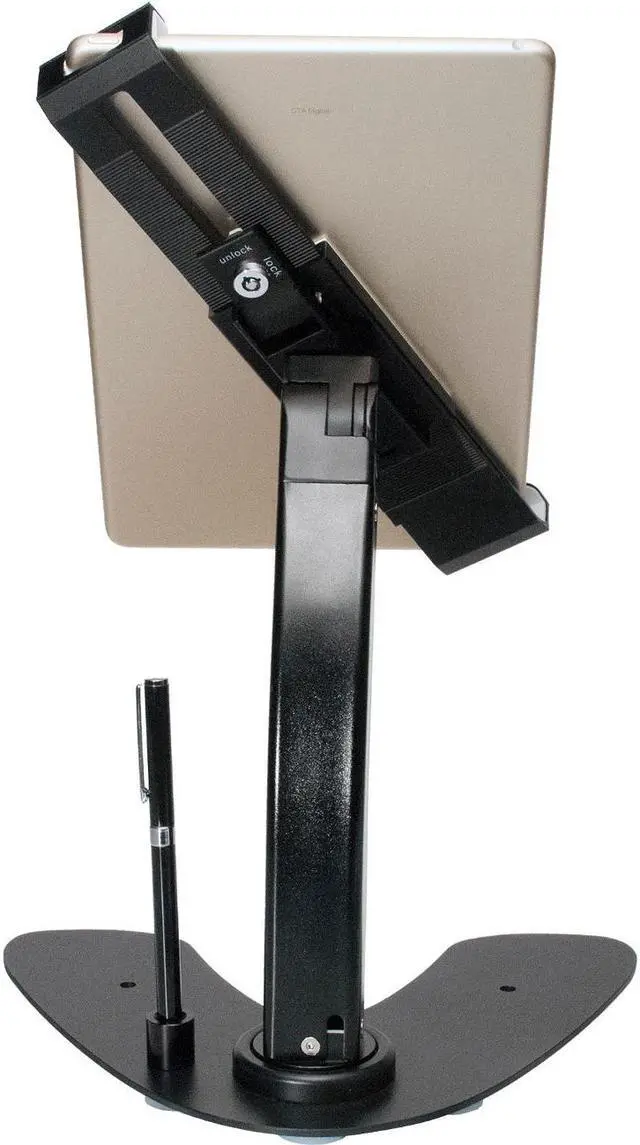 Alt view image 20 of 20 - Cta Digital Universal Dual Security Kiosk With Locking Holder And Anti-Theft Cable