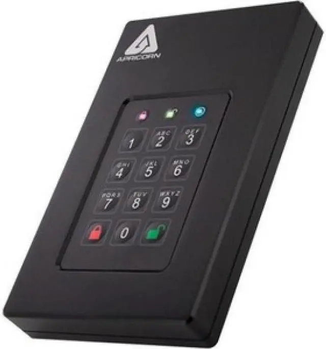 Main image of Apricorn Aegis Fortress L3 4TB USB 3.2 Gen 1 Encrypted Portable SSD