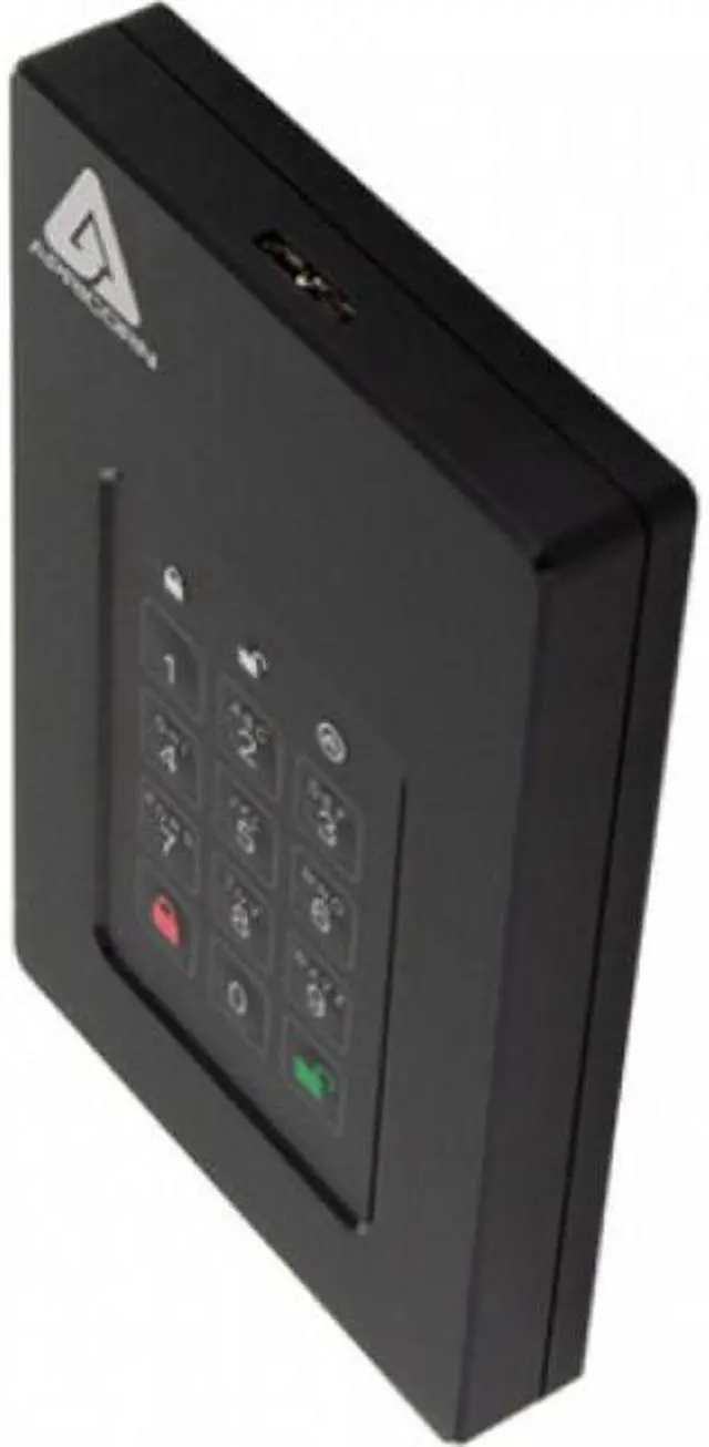 Alt view image 7 of 10 - Apricorn Aegis Fortress L3 4TB USB 3.2 Gen 1 Encrypted Portable SSD