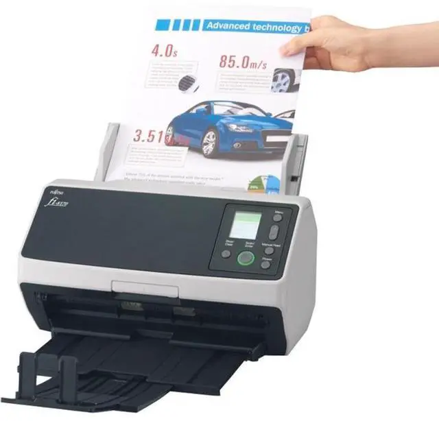 Alt view image 5 of 20 - Ricoh fi-8170 Premium Bundle Large Format ADF/Manual Feed Scanner 600dpi Optical CG01000-303101 with with 3-Year Advance Warranty