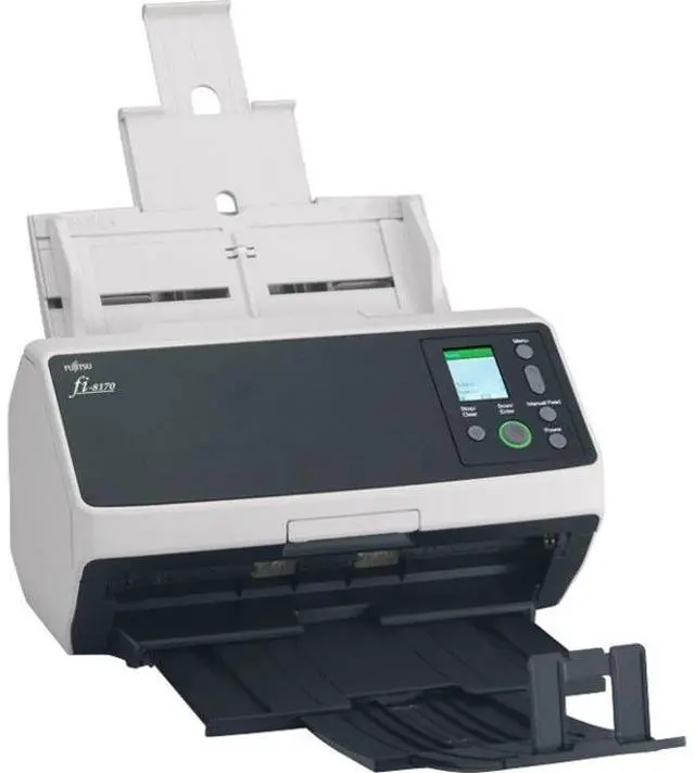 Alt view image 6 of 20 - Ricoh fi-8170 Premium Bundle Large Format ADF/Manual Feed Scanner 600dpi Optical CG01000-303101 with with 3-Year Advance Warranty