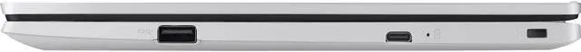 Alt view image 6 of 20 - Asus Chromebook CX1101CMA-DB44 11.6" Chromebook - HD - 1366 x 768 - Intel Celeron N4020 Dual-core (2 Core) 1.10 GHz - 4 GB Total RAM - 64 GB Flash Memory - Transparent Silver - Intel Chip - Intel