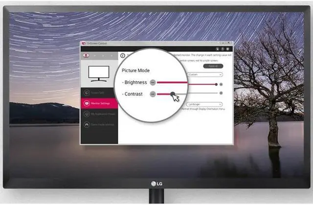 Alt view image 9 of 15 - LG 24" (23.8" Viewable) IPS Monitor 5 ms FreeSync (AMD Adaptive Sync) Flat Panel 24BP450Y-I