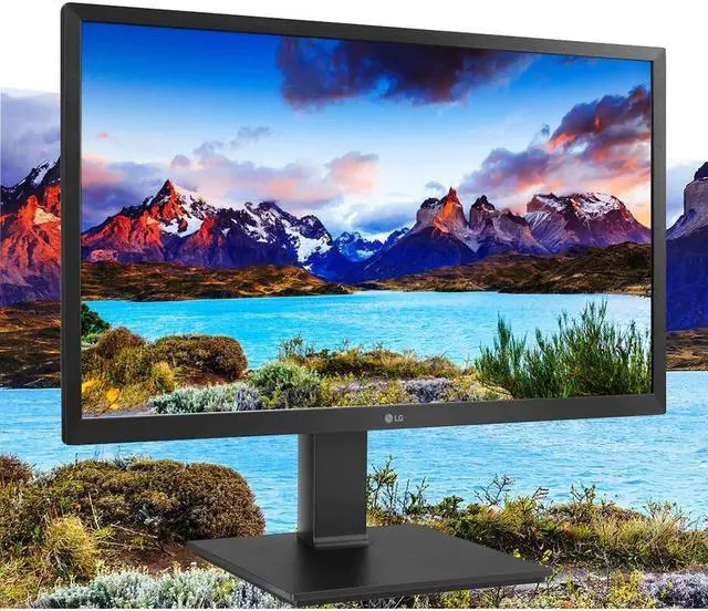 Alt view image 7 of 15 - LG 24" (23.8" Viewable) IPS Monitor 5 ms FreeSync (AMD Adaptive Sync) Flat Panel 24BP450Y-I