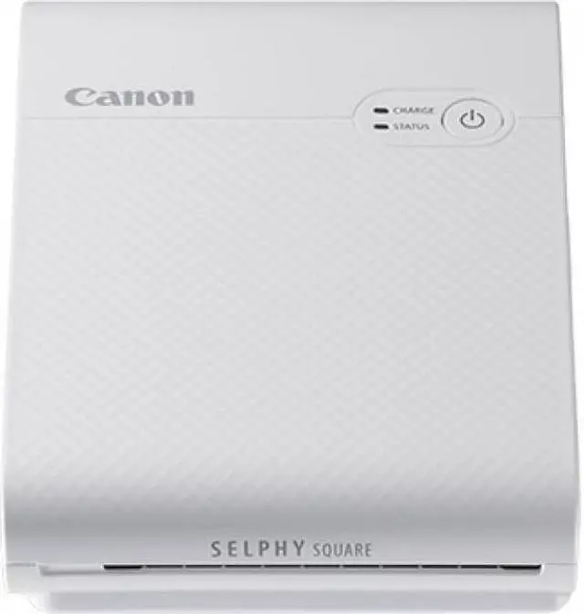 Alt view image 16 of 20 - Canon SELPHY QX10 Compact Square Photo Printer, White