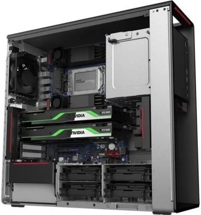 Alt view image 7 of 20 - Lenovo ThinkStation P620 Workstation, Ryzen Threadripper PRO 5945WX,  T Series, 32GB, 1TB, Three YR Premier Warranty