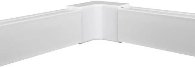 Alt view image 6 of 11 - Tripp Lite N080-C25-IC-WH Raceway Inside Corner Connector, 20 Pack, White