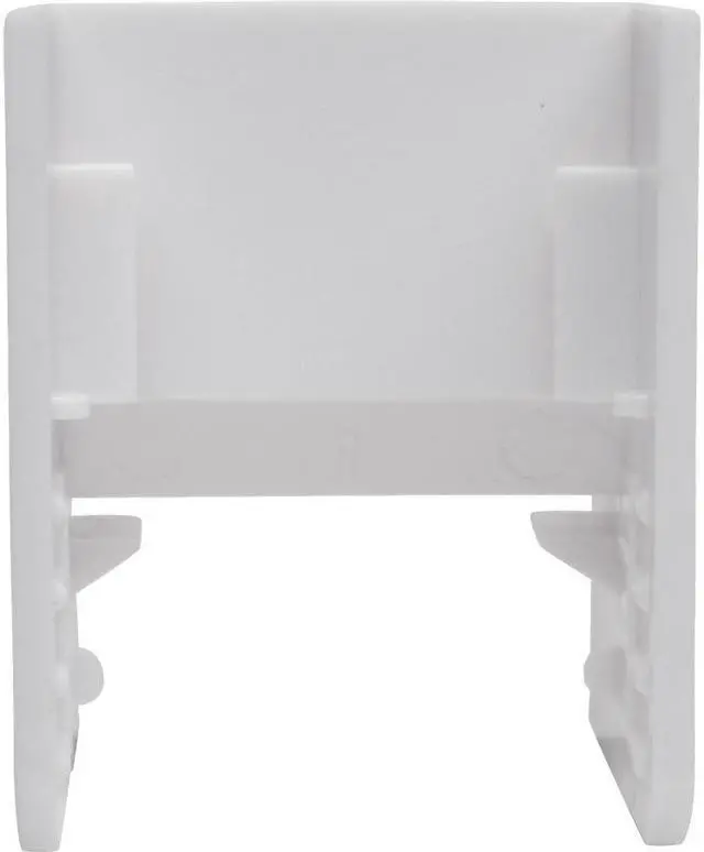 Alt view image 10 of 11 - Tripp Lite N080-C25-IC-WH Raceway Inside Corner Connector, 20 Pack, White