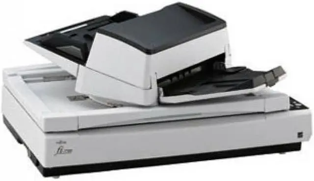 Alt view image 10 of 12 - Ricoh fi-7700 PA03740-B005 Duplex 600 DPI x 600 DPI Production-class ADF + Flatbed document scanner