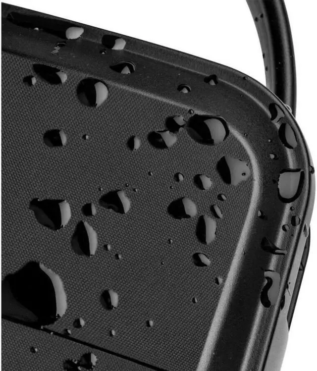Alt view image 3 of 12 - Kensington Portable Lock Box - Key, Combination Lock - Splash Resistant - for Cell Phone, Key, Wallet, Money - Overall Size 6.9" x 9.6" - Black - ABS Plastic