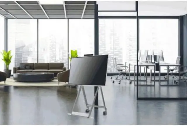 Alt view image 8 of 10 - LG Floor Stand for One:Quick Flex ST43HF