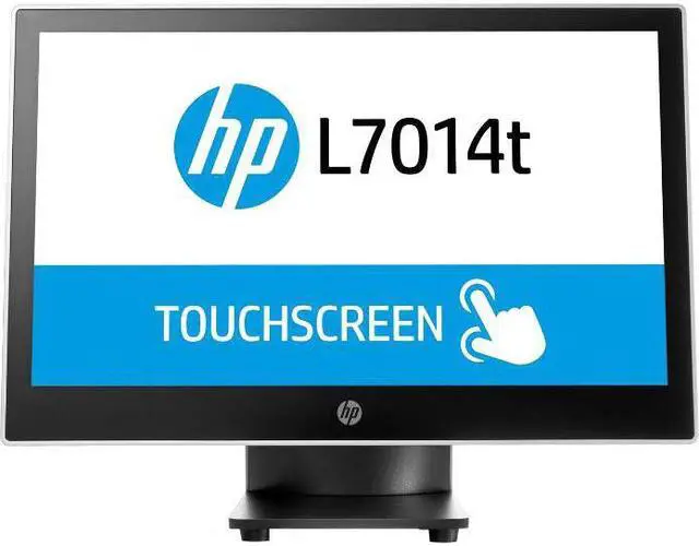Alt view image 6 of 8 - hp l7014t retail touch monitor - led monitor - 14 (t6n32aa#aba)