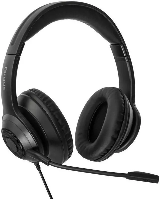 Alt view image 6 of 9 - Targus AEH102TT Wired USB-A Connector Circumaural Wired Stereo Headset