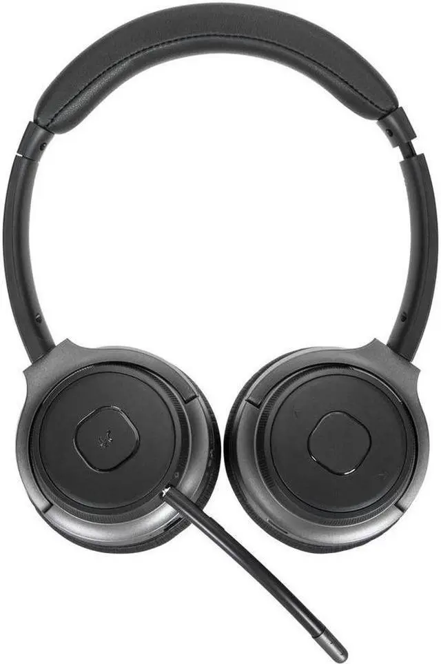 Alt view image 3 of 9 - Targus AEH104TT Wireless Bluetooth 5.0 or Wired 3.5mm AUX Connector Circumaural Wireless Bluetooth Stereo Headset