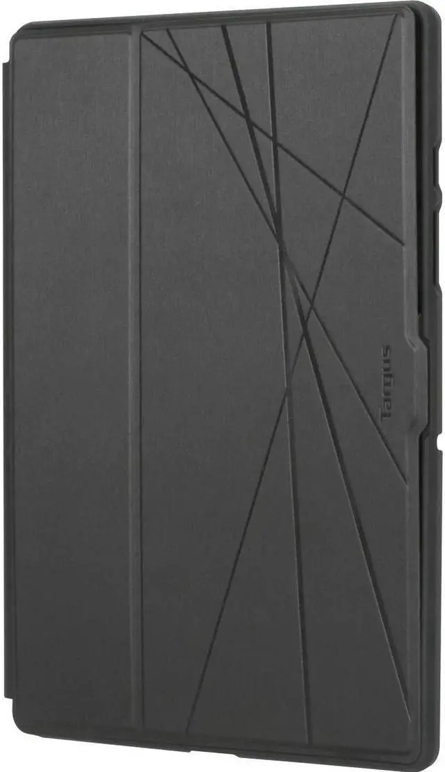 Alt view image 5 of 8 - Targus Click-In THZ919GL Carrying Case (Flip) for 10.5" Samsung Galaxy Tab A8 Tablet - Black - Drop Resistant - Thermoplastic Polyurethane (TPU) Body - 9.7" Height x 6.2" Width x 3.5" Depth - 1 Pack
