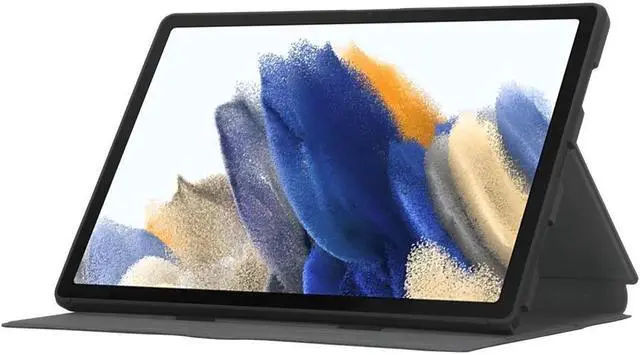 Alt view image 6 of 8 - Targus Click-In THZ919GL Carrying Case (Flip) for 10.5" Samsung Galaxy Tab A8 Tablet - Black - Drop Resistant - Thermoplastic Polyurethane (TPU) Body - 9.7" Height x 6.2" Width x 3.5" Depth - 1 Pack