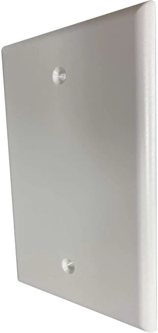Alt view image 5 of 8 - Tripp Lite Safe-IT Blank Wall Plate Antibacterial Ivory Matte TAA N042AB000IVM