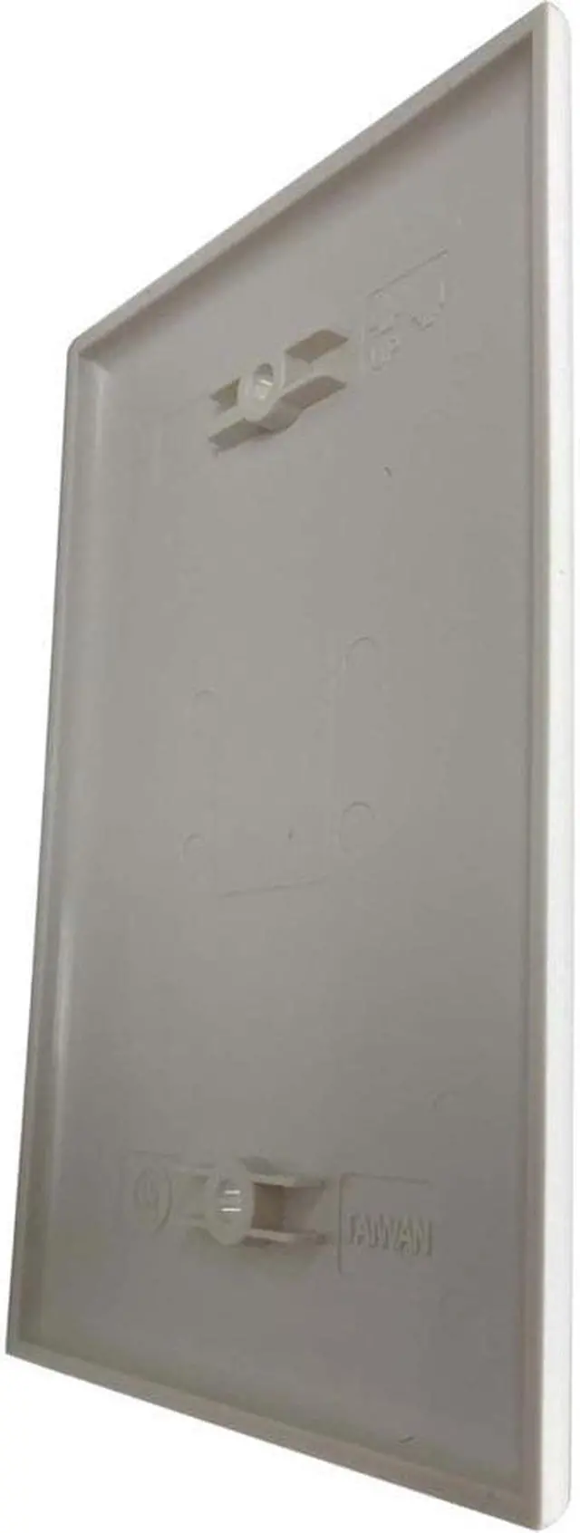 Alt view image 6 of 8 - Tripp Lite Safe-IT Blank Wall Plate Antibacterial Ivory Matte TAA N042AB000IVM